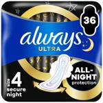 Прокладки гигиенические Always Ultra Secure Night 36шт