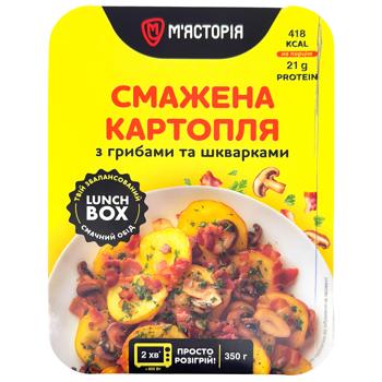 Картофель М'ясторія жареный с грибами и шкварками 350г - купить, цены на КОСМОС - фото 1