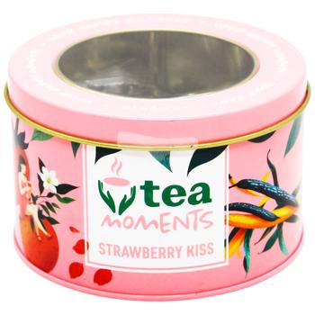 Tea Moments Strawberry Kiss Green Tea 30g
