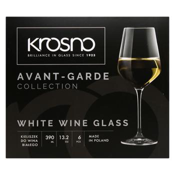 Krosno Avant-Garde Glass for white Wine 390ml - buy, prices for AlcoHub - photo 2