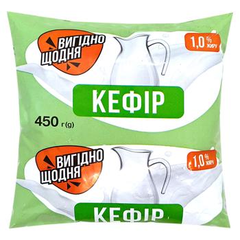 Кефир Вигідно щодня 1% 450г - купить, цены на Чудо Маркет - фото 1