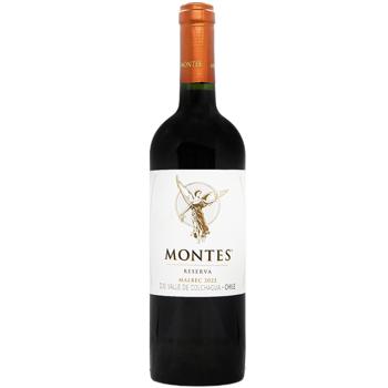 Montes Reserva Malbec Red Dry Wine 14.5% 0.75l - buy, prices for AlcoHub - photo 1