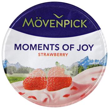 Йогурт Movenpick Premium Moments Полуниця 5% 100г - купити, ціни на КОСМОС - фото 3