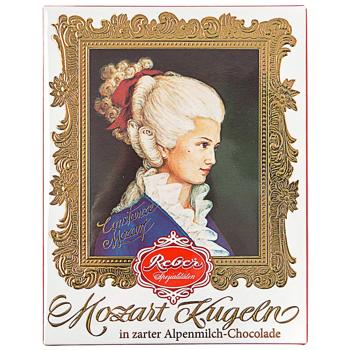 Конфеты Reber Моцарт и Констанция с марципаном и вишневой начинкой 120г - купить, цены на КОСМОС - фото 1