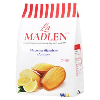 La Madlen Lemon Biscuit Madlenka 140g - buy, prices for Epicentr FOOD - photo 1