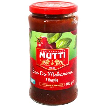 Mutti Tomato Sauce with Basil 400g