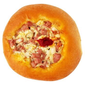 MINI PIZZA ковбаски+цибуля+яйця 100г Bushe - купити, ціни на Grono - фото 1