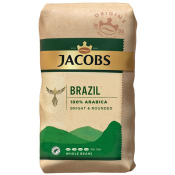 Кава в зернах Brazil Jacobs 1кг - купити, ціни на Торба - фото 1