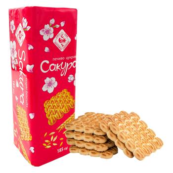 Zhytomyr Lasoshchi Sakura Sugar Cookies 185g - buy, prices for Auchan - photo 1