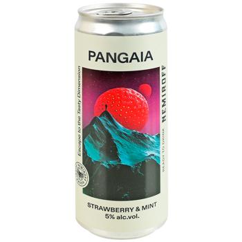 Напиток слабоалкогольный Nemiroff Pangaia Strawberry Mint 5% 0,33л - купить, цены на Эпицентр FOOD - фото 2