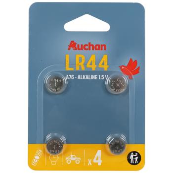 Auchan Standard Batteries LR44 4pcs