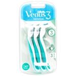 Бритвы одноразовые женские Gillette Venus 3 Sensitive 3шт
