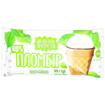Bila Bereza Plombir Ice Cream 90g - buy, prices for Tavria V - photo 1