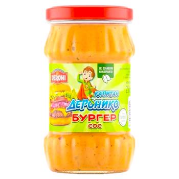 Sauce Deroni for burgers 245g - buy, prices for Grono - photo 1