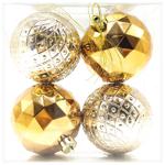 Actuel Christmas Tree Ball 8cm 4pcs