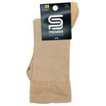 Шкарпетки Premier Socks чоловічі класичні сітка р.27 бежевий