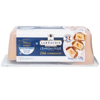 Фуа-гра Larnaudie у формі злитка 120г - купити, ціни на КОСМОС - фото 1