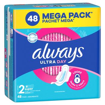 Прокладки гігієнічні Always Ultra Super 48шт - купити, ціни на - фото 3