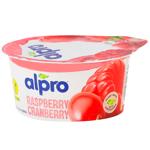 Alpro Soy Product with Raspberries and Cranberries 150g