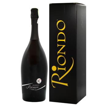 Вино игристое Prosecco Millesimato Riondo белое сухое 11,5% 1,5л