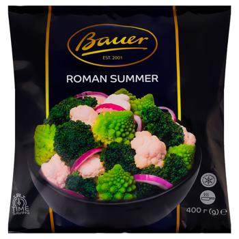 Bauer Roman Summer Frozen Vegetable Mix 400g - buy, prices for ULTRAMARKET - photo 1