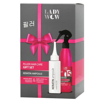 Подарунковий набір Lady Wow Filler hair care - купить, цены на ULTRAMARKET - фото 1