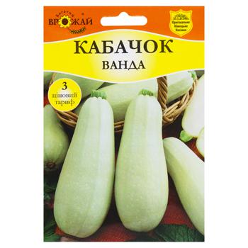 Bahatiy Vrozhay Zucchini Wanda Seed 50pcs - buy, prices for COSMOS - photo 1