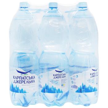 Вода минеральная Карпатська Джерельна негазированная 2л - купить, цены на Эпицентр FOOD - фото 2
