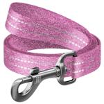 Повідець для собак COLLAR WAUDOG Світловідбиваючий S - фіолетовий