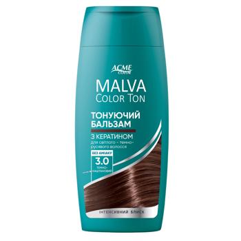 Malva Hair Tinting Balm Color Ton №3.0 180ml Dark Chestnut