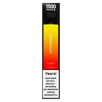 PAAR 1500 Sunset Electronic Cigarette 5% 5.6ml - buy, prices for NOVUS - photo 3