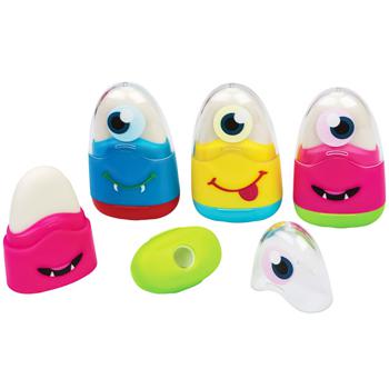 Centrum Emoji Sharpener with Eraser and Dust Container