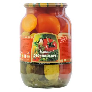 Vegetables Naidis canned 1000ml - buy, prices for Ideal - photo 1