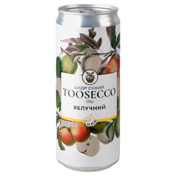 Сидр Toosecco Яблуко сухий 5% 0,33л - купити, ціни на - фото 2