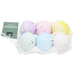 Actuel Set of Decorative Eggs on Pendant 4.5cm 6pcs