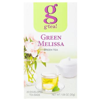 G'tea! Green Tea with Melissa 1.5g*25pcs - buy, prices for ULTRAMARKET - photo 3