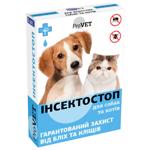 ProVET Insectstop Drops on the Withers for Dogs and Cats from 4 to 10kg Against External Parasites 1 pipette