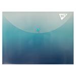 Yes Fusion Envelope Folder with Snap Button А4 Blue-Light Blue