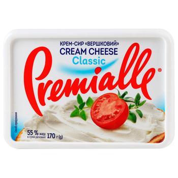 Крем-сыр Premialle Сливочный 55% 170г - купить, цены на Идеал - фото 2