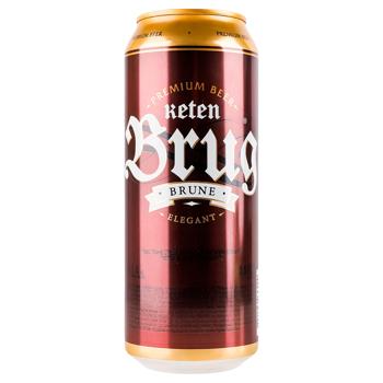 Пиво Keten Brug Brune Elegant темное 6,7% 0,5л - купить, цены на Biotus - фото 1