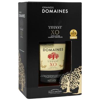 Коньяк Grands Domaines XO 40% 0,7л - купить, цены на КОСМОС - фото 2