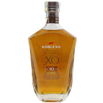 Бренди Koblevo Reserve XO 10 лет 40% 0,5л - купить, цены на Идеал - фото 1