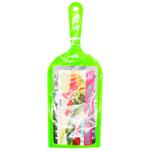 Овочерізка багатофункціональна з контейнером 15,5х20х4см