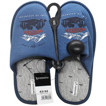 InExtenso Bleu Men's Slippers s.39-46 - buy, prices for - photo 1