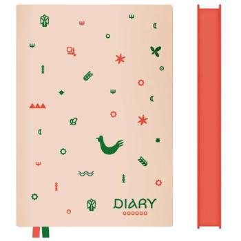 Yes Folk Undated Soft Diary А5 - buy, prices for - photo 1