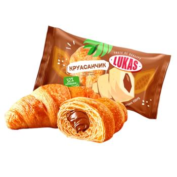 Lukas Croissant with Cocoa Cream Filling
