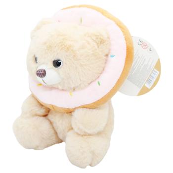 Teddy Bear Soft Toy with Donut C46606 - buy, prices for ULTRAMARKET - photo 2