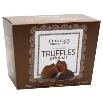 L'Heritage Chocolates Premium Original Chocolate Truffles 250g - buy, prices for WINETIME - photo 2