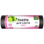 Пакети для сміття Sweet Home Міцні 60л 120шт