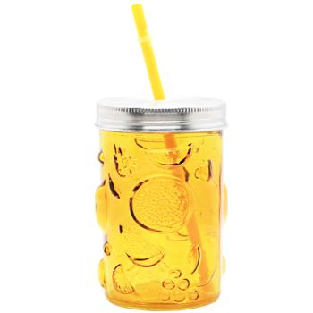 Банка Actuel з трубочкою 470мл - купити, ціни на Auchan - фото 4